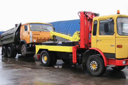 Эвакуация грузового транспорта